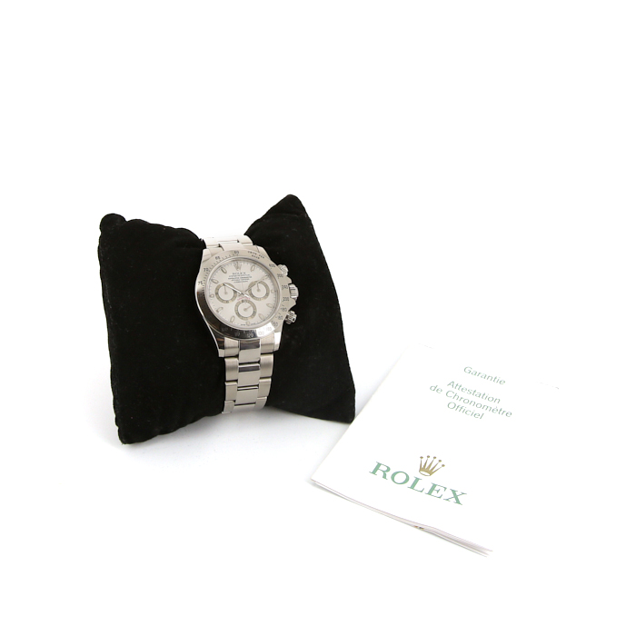 Rolex Daytona watch in stainless steel Ref:  116520 Circa  2003 - Detail D2