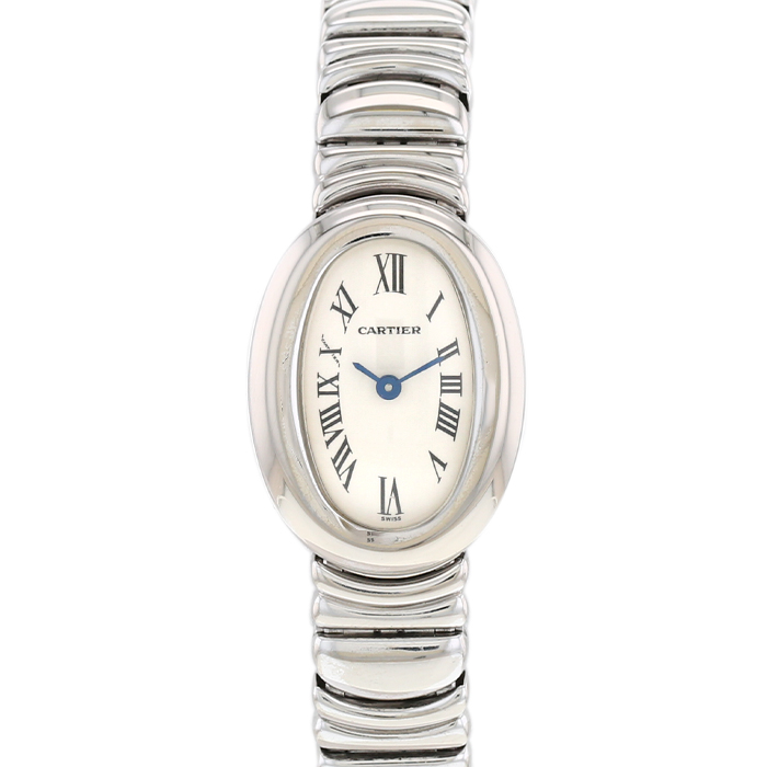 Cartier Baignoire watch in white gold Ref:  2369 Circa  1990 - 00pp