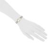 Cartier Mini Baignoire  in white gold Ref: Cartier - 2369  Circa 1990 - Detail D1 thumbnail