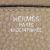 Hermes Birkin Shoulder bag worn on the shoulder or carried in the hand in tourterelle grey togo leather - Detail D3 thumbnail