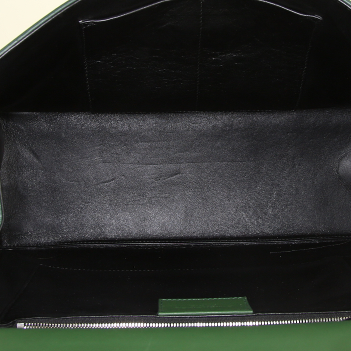 Borsa Balenciaga Dix in pelle verde - Detail D3