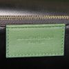 Balenciaga Dix handbag in green leather - Detail D4 thumbnail