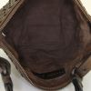 Bottega Veneta handbag in golden brown braided leather - Detail D2 thumbnail