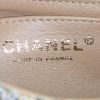 Borsa a tracolla Chanel Mini Timeless in tweed dorato rosso blu e verde - Detail D3 thumbnail