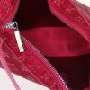 Bolso de mano Louis Vuitton Boulogne mini en lona Monogram Idylle roja - Detail D2 thumbnail