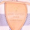 Louis Vuitton Speedy 25 cm handbag in azur damier canvas and natural leather - Detail D3 thumbnail