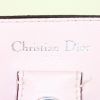 Dior Diorissimo medium model shopping bag in pink grained leather - Detail D4 thumbnail