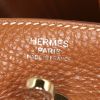 Hermes Lindy handbag in gold togo leather - Detail D3 thumbnail