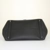 Dior Open Bar shopping bag in black grained leather - Detail D5 thumbnail