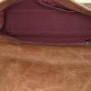 Bolso bandolera Chanel Timeless jumbo en cuero granulado acolchado marrón - Detail D3 thumbnail