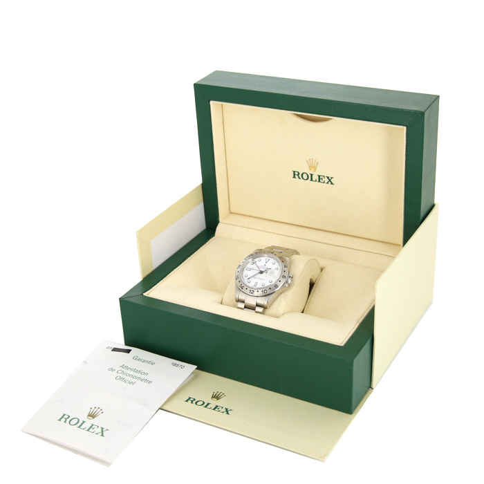 Reloj Rolex Explorer II de acero Ref :  16570 Circa  2005