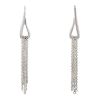 Hermès Licol pendants earrings in silver - 00pp thumbnail