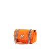 Borsa a tracolla Balenciaga BB Chain in tela siglata arancione - 00pp thumbnail