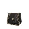 Bolso bandolera Chanel Vintage en cuero acolchado negro - 00pp thumbnail