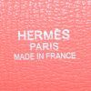 Borsa a tracolla Hermes Jypsiere in pelle togo rossa - Detail D3 thumbnail