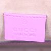 Gucci Dionysus bag worn on the shoulder or carried in the hand in blue and pink leather - Detail D4 thumbnail