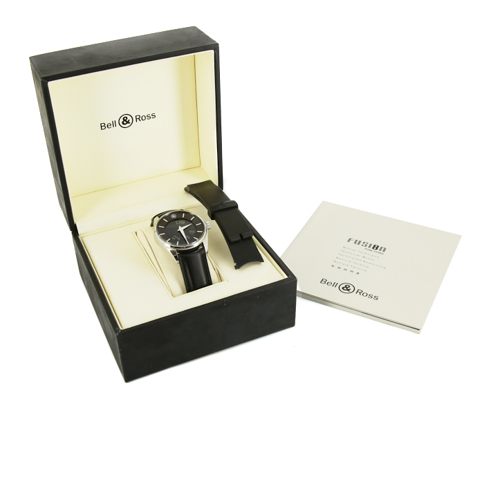 Bell 
Ross Fusion watch in stainless steel Circa  2002