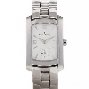 Reloj Baume 
Mercier Hampton de acero Circa  2002