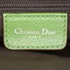 Dior Saddle Rasta shoulder bag in beige, yellow and green monogram canvas Oblique and red leather - Detail D3 thumbnail
