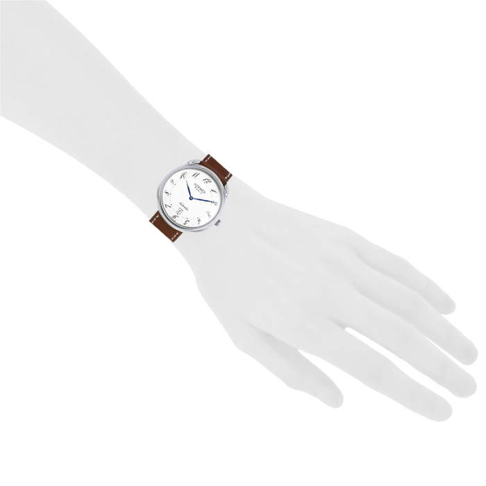 Reloj Hermes Arceau de acero Ref : AR4.810 Circa 2000 - Detail D1