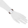 Hermes Arceau watch in stainless steel Ref:  AR4.810 Circa  2000 - Detail D1 thumbnail