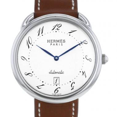 Montre Hermes Arceau en acier Ref :  AR4.810 Vers  2000