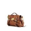 Mulberry Alexa medium model shoulder bag in brown leather - 00pp thumbnail