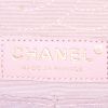 Chanel 2.55 handbag in beige satin - Detail D4 thumbnail