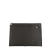 Bolsito de mano Louis Vuitton Discovery en piel en damero grabada negro - 360 thumbnail