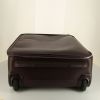 Louis Vuitton Pegase 55 cm soft suitcase in purple epi leather - Detail D4 thumbnail