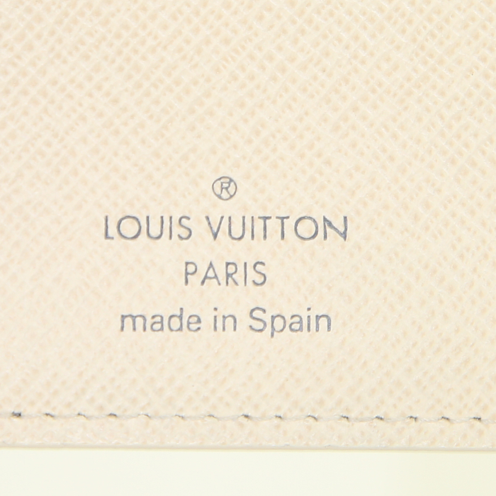 Portefeuille Louis Vuitton Insolite en toile damier enduite azur - Detail D3