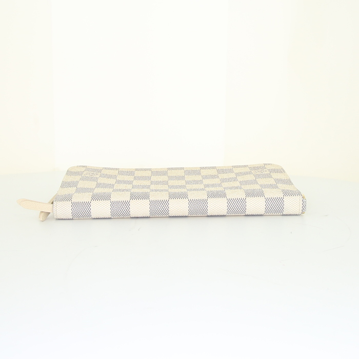 Portefeuille Louis Vuitton Insolite en toile damier enduite azur - Detail D4
