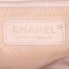 Chanel 2.55 shoulder bag in gold jute canvas and natural leather - Detail D3 thumbnail