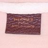Hermès Victoria travel bag in beige canvas and brown leather - Detail D3 thumbnail
