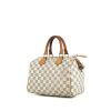 Louis Vuitton Speedy 25 cm handbag in azur monogram canvas and natural leather - 00pp thumbnail