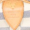 Sac à main Louis Vuitton Speedy 25 cm en toile monogram enduite azur et cuir naturel - Detail D3 thumbnail
