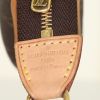 Louis Vuitton Eva shoulder bag in brown monogram canvas and natural leather - Detail D4 thumbnail