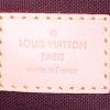 Louis Vuitton Favorite shoulder bag in brown monogram canvas and natural leather - Detail D4 thumbnail
