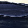 Bolso bandolera Saint Laurent Sunset en cuero azul - Detail D3 thumbnail