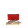 Hermès agenda-holder in red ostrich leather - 00pp thumbnail