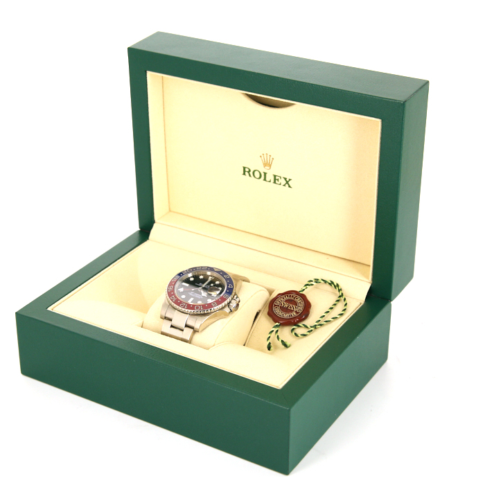 Montre Rolex GMT-Master II en or blanc 18k Vers  2014 - Detail D2