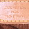 Zaino Louis Vuitton Montsouris modello grande in tela monogram marrone e pelle naturale - Detail D3 thumbnail