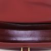 Sac porté épaule Hermès Balle De Golf en cuir box rouge Pompéi - Detail D2 thumbnail
