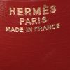 Bolso para llevar al hombro Hermes Balle De Golf en cuero box rojo Pompéi - Detail D3 thumbnail