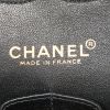 Borsa Chanel Timeless Classic in tela siglata marrone - Detail D4 thumbnail