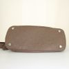 Bolso de mano Louis Vuitton Ixia en cuero mahina marrón - Detail D5 thumbnail
