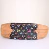 Louis Vuitton Greta handbag in multicolor and black monogram canvas and natural leather - Detail D4 thumbnail