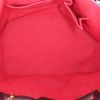 Sac porté épaule Louis Vuitton Hampstead en toile damier ébène et cuir marron-chocolat - Detail D2 thumbnail