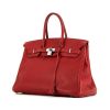 Hermes Birkin 35 cm handbag in red Vif togo leather - 00pp thumbnail