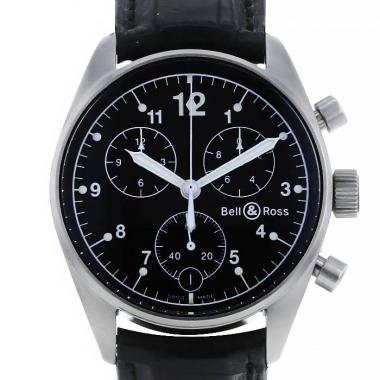 Montre Bell 
Ross Vintage 120 en acier Vers  2010